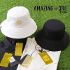 어메이징*리 AMAZING_CRE WIDE ZIPPER 버킷햇