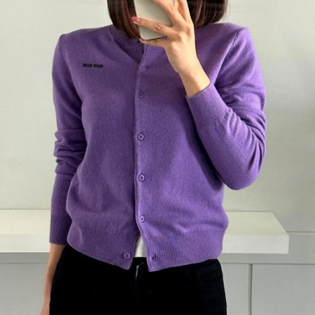 MIUM*U 캐시미어 가디건