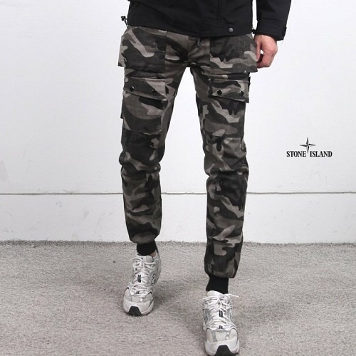 스톤 아일*드 빅포켓 조거 슬림 팬츠