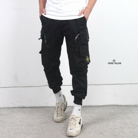 스톤아일*드 조거 투지퍼 포켓 팬츠