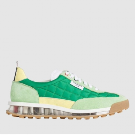 톰브라운 테크러너 퀄티드 스니커즈 라이트 그린