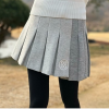 지*어 울 플리츠 스커트 (WOMEN)
