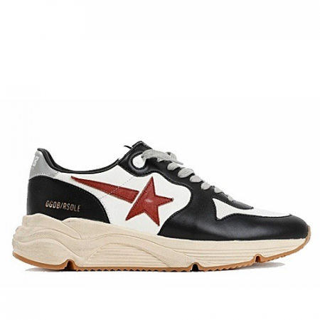 GOLDEN GOOSE 런닝솔 레드 레더스타 스니커즈