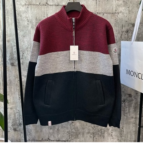 MONCL*R 삼색 집업니트1