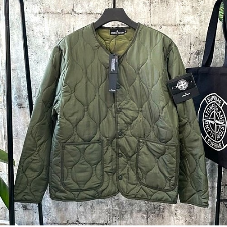 스톤아일*드 STONE ISLAND 퀄팅 누빔자켓