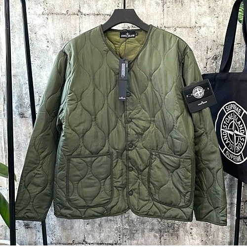 스톤아일*드 STONE ISLAND 퀄팅 누빔자켓