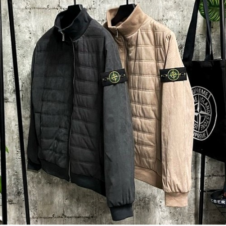 스톤아일*드 STONE ISLAND 세무 포인트 점퍼