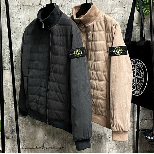 스톤아일*드 STONE ISLAND 세무 포인트 점퍼