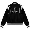 SAINT LAURENT 임벨리쉬 로고 바시티 자켓