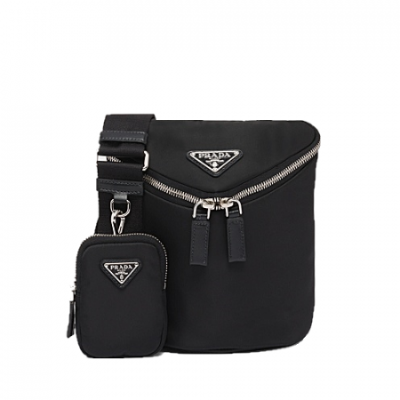 22S/S 프*다 PRADA 리나일론 가죽 숄더 백