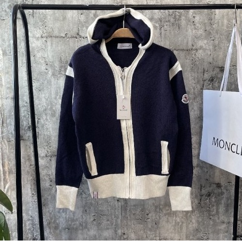 MONCL*R 후드 집업니트 (여성용)