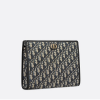 디* 30 MONTAIGNE 미디엄 파우치 - 블랙 자카드