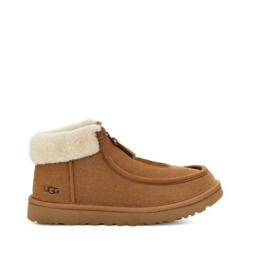 UGG 스웨이드 칼라 클로그(펀카라) 브라운