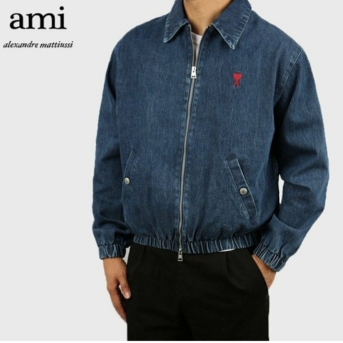 아* 하트로고 보머자켓