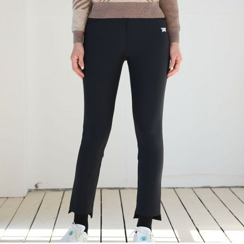 P*G 여성 띠라인 부츠컷 골프팬츠