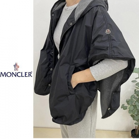 MONCL*R 판초 후드 베스트