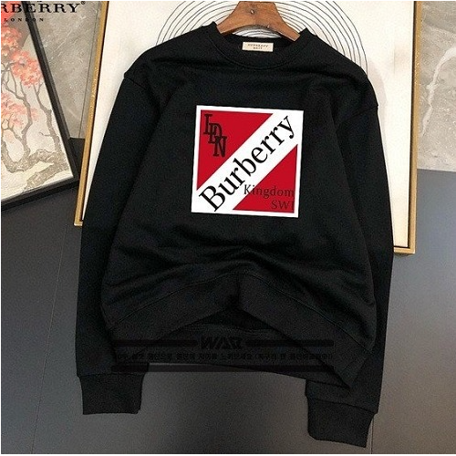 BURBER*Y 잉글랜드 킹덤 패턴 밍크 양기모 티셔츠