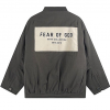 FEAR OF GOD 로고패치드 패디드 봄버자켓