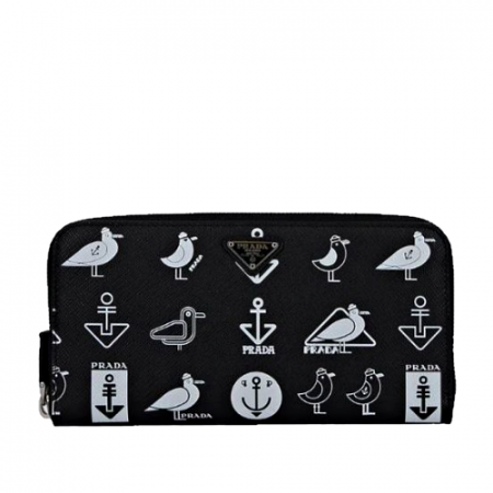 PRADA 시갈 사피아노 레더 지갑