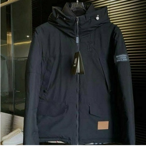 BURBER*Y 구스다운 후드 패딩 (수입)