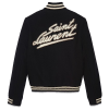 세인트*랑 SAINT LAURENT 스타디움 테디 재킷 - 블랙