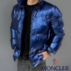 MONCL*R 로고패치 글로시 유광 패딩자켓