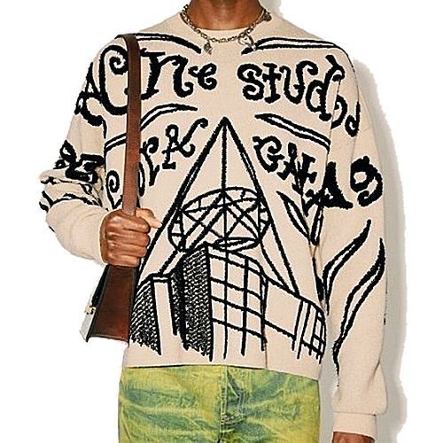 아*네 Acne Studios 루프드 쟈카드 스웨터