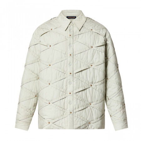 루이*통 LOUIS VUITTON 쟈카드모노 퀼티드 셔츠자켓