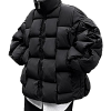 BOTTEGA VENETA 퀼티드 다미에 패딩자켓