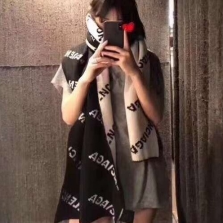 BALENCIA*A 리버서블 니트 머플러 (수입)