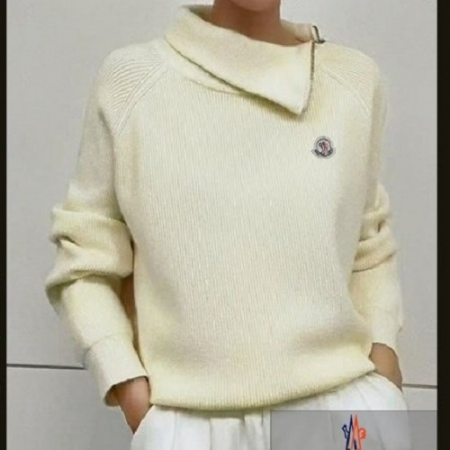 MONCL*R 옆지퍼 폴로 니트