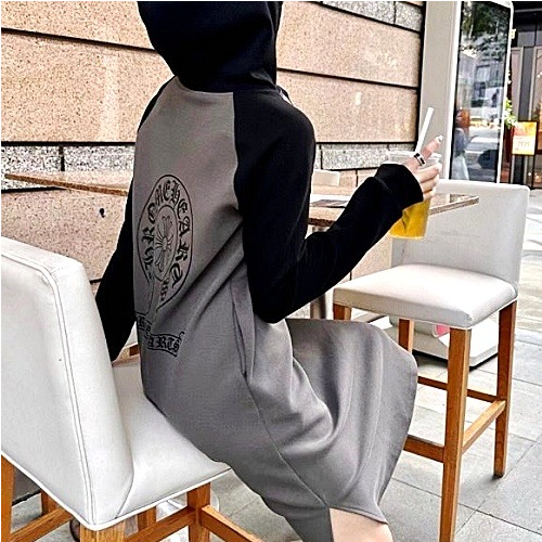 크롬*츠Chrome hearts 후드 ops