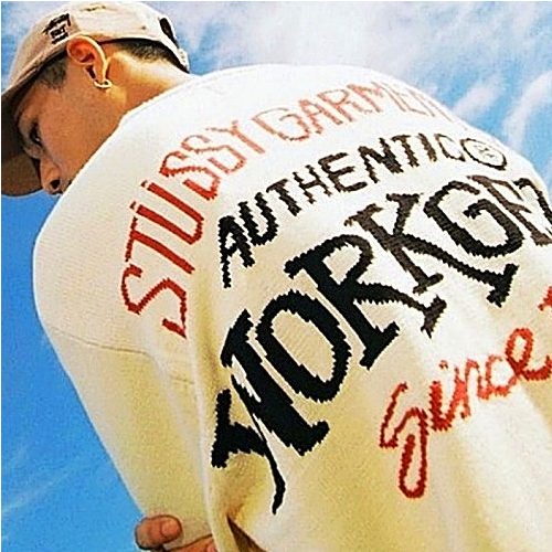 스투시 STUSSY 워크기어 스웨터