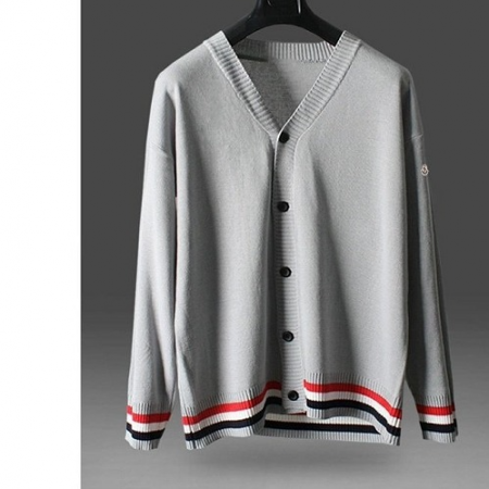 MONCL*R 베이직 삼선 가디건