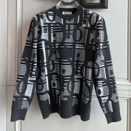 DI*R 시그니쳐 DI*R 패턴 울 니트