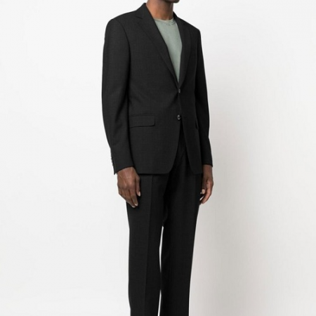 GUC*I 23FW 스트라이프 싱글 모직 슬림슈트 - 별도구매가능