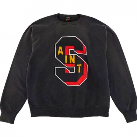 SAINT 세인트미카엘 × 데님티어스 이니셜 스웻셔츠