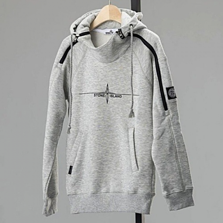 STONE ISLAND 오프다이 기모 후드