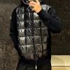 MONCLER 캐시미어 울니트 후드 다운패딩