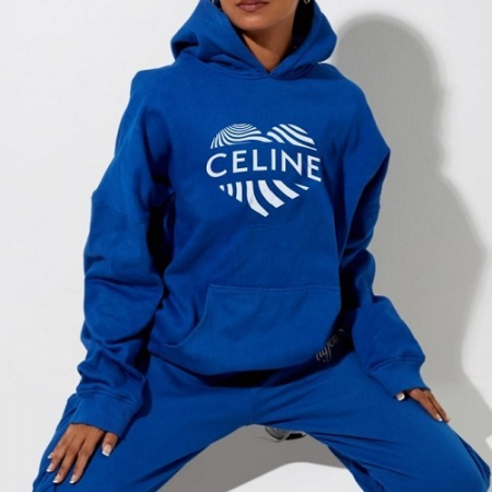 CELI*E 마블링하트 후드티