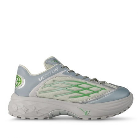 루이** 남자 LV 디스커버리 레이스업 그레이 1ABZ3N