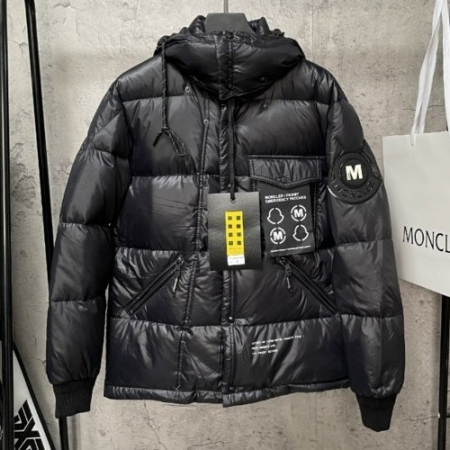 MONCL*R M패치 애나 구스다운