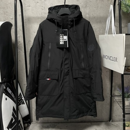 MONCL*R MC블랙 윈터 롱패딩