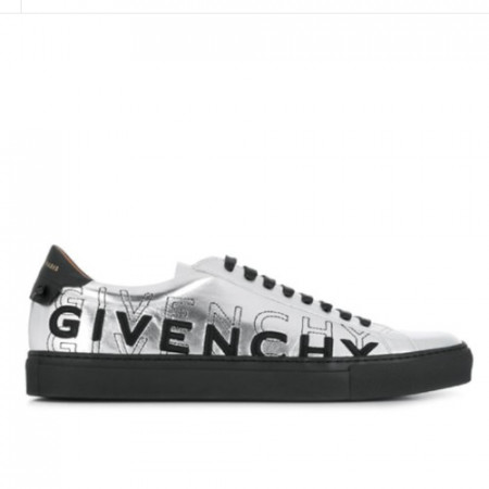 지*시 GIVENCHY 레이스업 스니커즈 실버