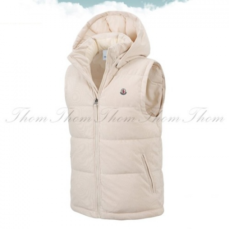 MONCL*R 코듀로이 패딩 베스트