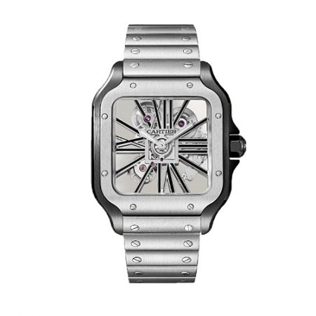 CARTIER 산토스 드 까르띠에 스켈레톤