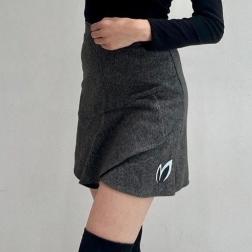 마스터*니 기모 셔링 스커트