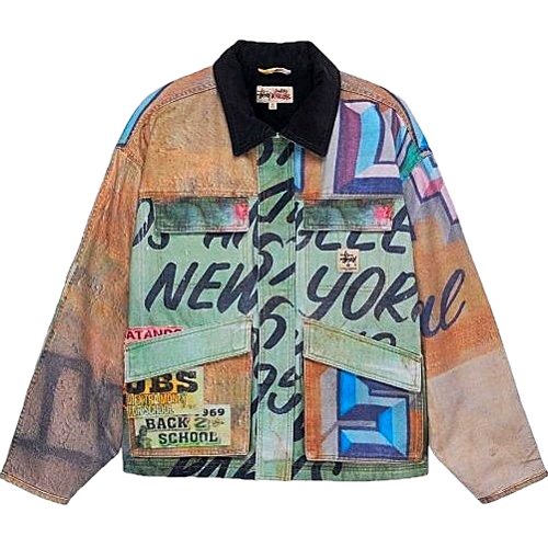 스투시 STUSSY 알퐁소 캔버스 워크자켓