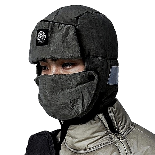 스톤아일*드 STONE ISLAND 로고 방한 트루퍼 햇