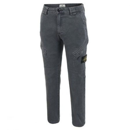 STONE ISLA*D 사선포켓 슬림일자 팬츠